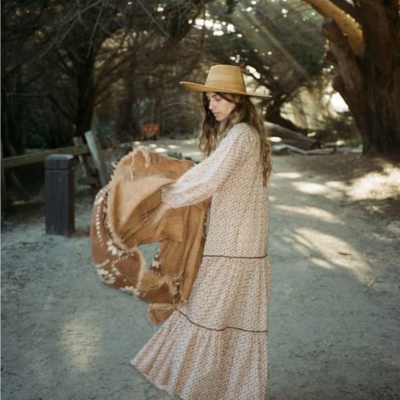 Christy Dawn Dresses & Skirts - Christy Dawn The Blakely Dress Primrose Ditsy Cream long sleeve maxi dress